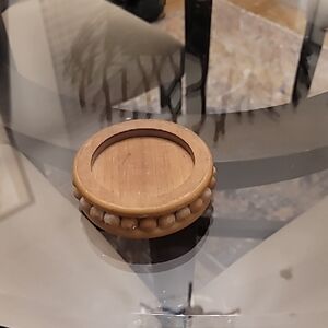 Elegant Wooden Coaster
